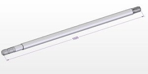 WAŁEK NAPĘDOWY L=1025 (Z410) (S) C0304.01.18.005 SAMASZ