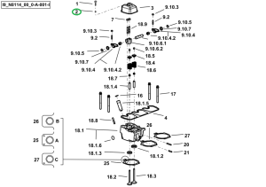 Uszczelka 8.2 x 14 2.1569.170.0/10 SDF PARTS