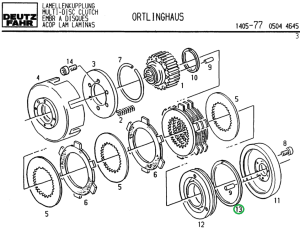 Pierścień 04331571 SDF PARTS