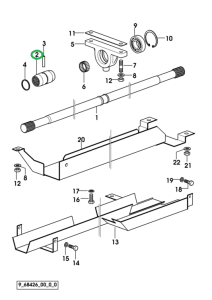 Tulejka 0.010.4887.0 SDF PARTS