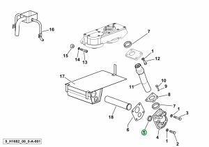 Pierścień 22.8x6.3x4.7 0.255.8253.0/60 SDF PARTS
