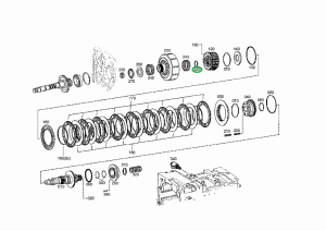Pierścień elastyczny 01107768 SDF PARTS