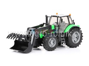 Traktor DEUTZ Agrotron X720  z ładowaczem BRUDER 03081