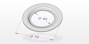 Osłona łożyska C342.05.14.00 SAMASZ