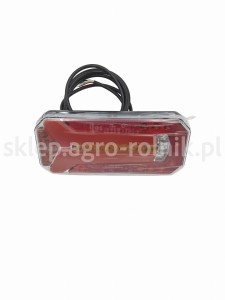 Lampa tylna zespolona LED, prostokątna, 12/24V LA40051  Kramp