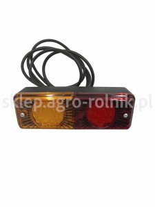 Lampa tylna zespolona LED, prostokątna, 12/24V 200x70x60 mm LA40015  Kramp