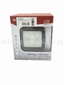  Lampa robocza LED, kwadratowa, 42W 3780 lm 10/30V światło rozproszone 6 LED LA10028 Kramp