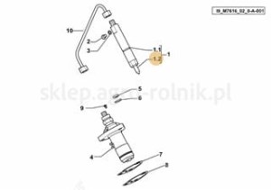 Rozpylacz 2.4729.170.0/10 DEUTZ-FAHR