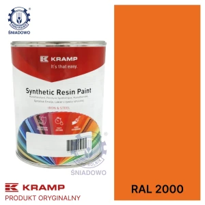 Lakier do maszyn RAL, 2000 pomarańczowy jasny 1 KRAMP