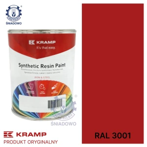 LAKIER FARBA RAL 3001 1L KRAMP