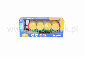 Przyczepa do bel z 8 belami BRUDER 02220