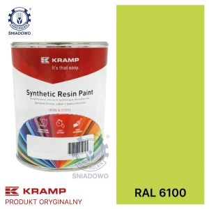 Lakier pasujący do maszyn Claas zielony RAL6100 1L KRAMP