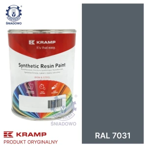 Lakier do maszyn RAL7031 1L KRAMP