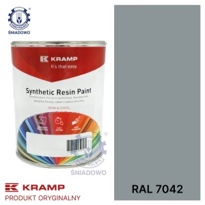 Lakier do maszyn RAL7042 1L KRAMP