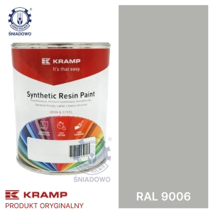 Lakier do maszyn RAL9006 1L KRAMP