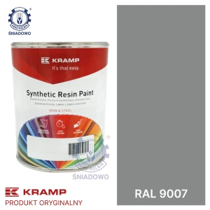 Lakier do maszyn RAL9007 1L KRAMP