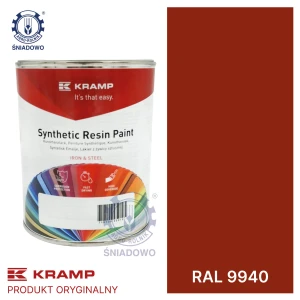 Lakier do maszyn RAL9940 1L KRAMP