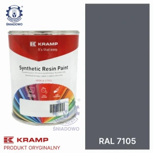 Lakier pasujący do maszyn Fendt grey metallic RAL7105 1L KRAMP