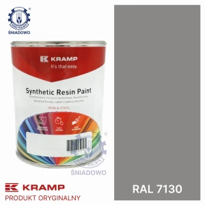 Lakier pasujący do maszyn Güldner szary RAL7130 1L KRAMP