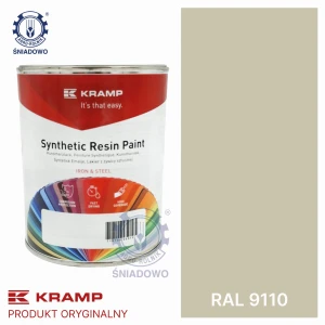 Lakier pasujący do maszyn IHC ivory RAL9110 1L KRAMP