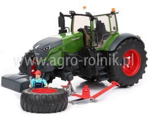 Traktor Fndt 1050 Vario z mechanikiem BRUDER