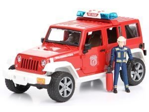 Jeep  Wrangler wóz strażacki BRUDER 02528