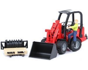 Ładowarka Schaffer z figurką i akcesoriami BRUDER 02191